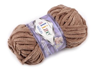 Pletací žinylková příze Alize Velluto 100 g