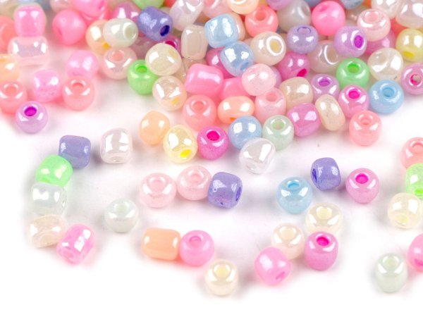 Rokajl 5/0 - 4,5 mm perleťový, neprůhledný