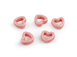 Porcelánové korálky / komponenty k výrobě ozdob a přívěsků
