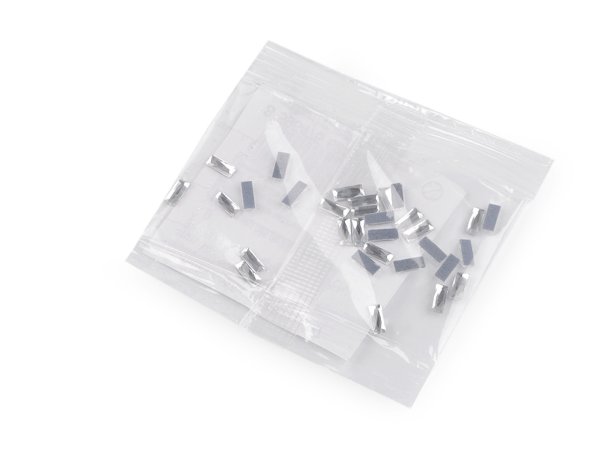 Nažehlovací kamínky hotfix obdélníček celoplošné broušení 3x7 mm
