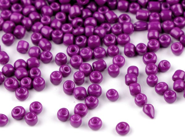 Rokajl 12/0 - 2 mm neprůhledný