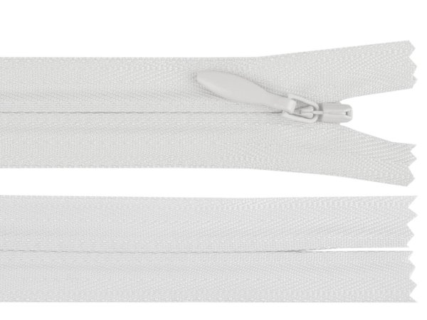 Spirálový zip skrytý YKK No 4 délka 60 cm