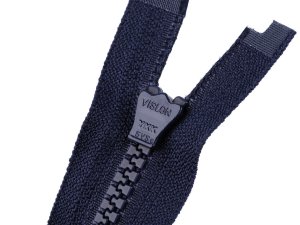 Kostěný zip YKK No 5 délka 75 cm bundový
