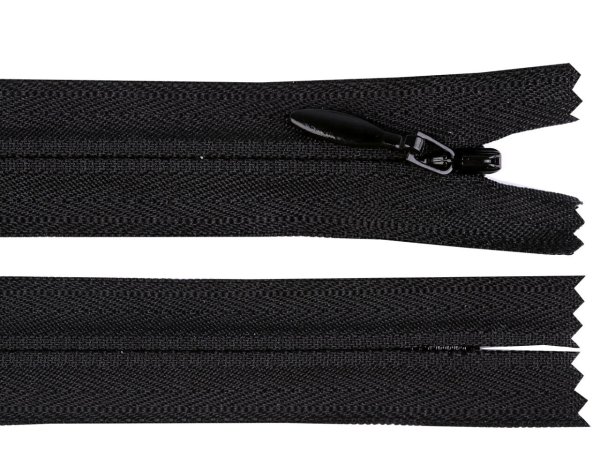 Spirálový zip skrytý YKK No 4 délka 50 cm