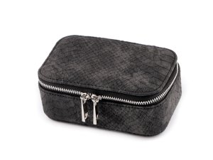 Malá šperkovnice na zip, cestovní 8x13x6 cm