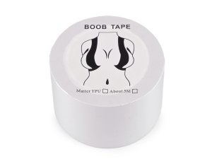 Boob tape páska na prsa samolepicí šíře 3,8 cm transparent