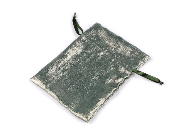 Dárkový pytlík s metalickým efektem 13x18 cm