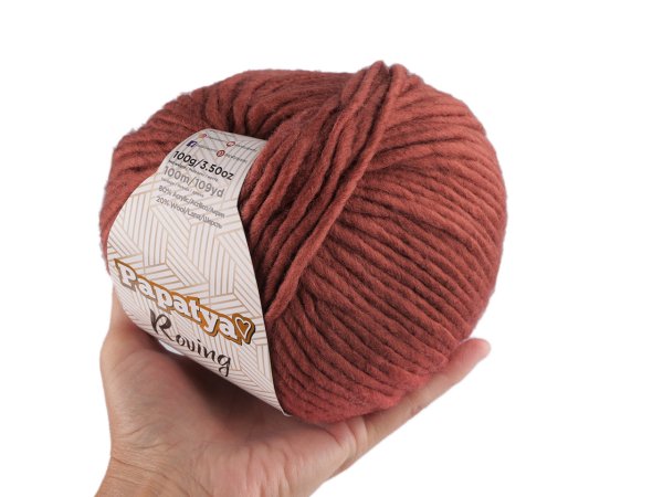 Pletací příze Papatya Roving 100 g