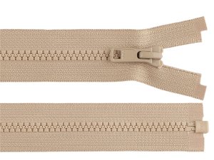 Kostěný zip YKK No 5 délka 65 cm bundový