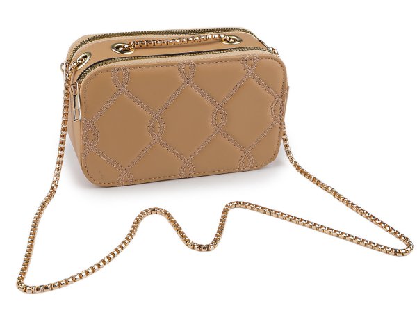 Dámská kabelka prošívaná crossbody 18x11 cm