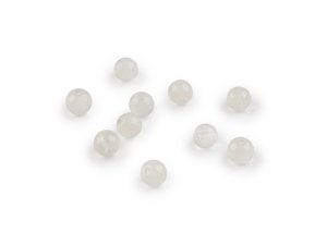 Měsíční kámen syntetický, minerální korálky Ø4 mm